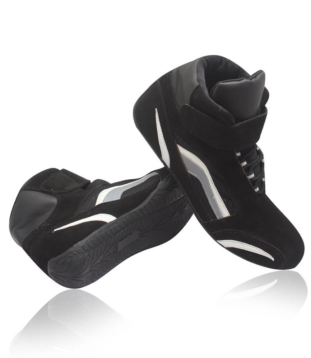 blacknwhite-shoes2 Rux Racing Shoes Laces - Image 1