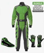 Matrix Pro 2 Karting Suit - Volt Green - Image 2