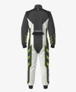 Matrix Pro 2 Karting Suit - White/Green - Image 4