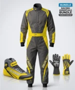 Rux Aero Karting Suit - Cyber Gold - Image 2