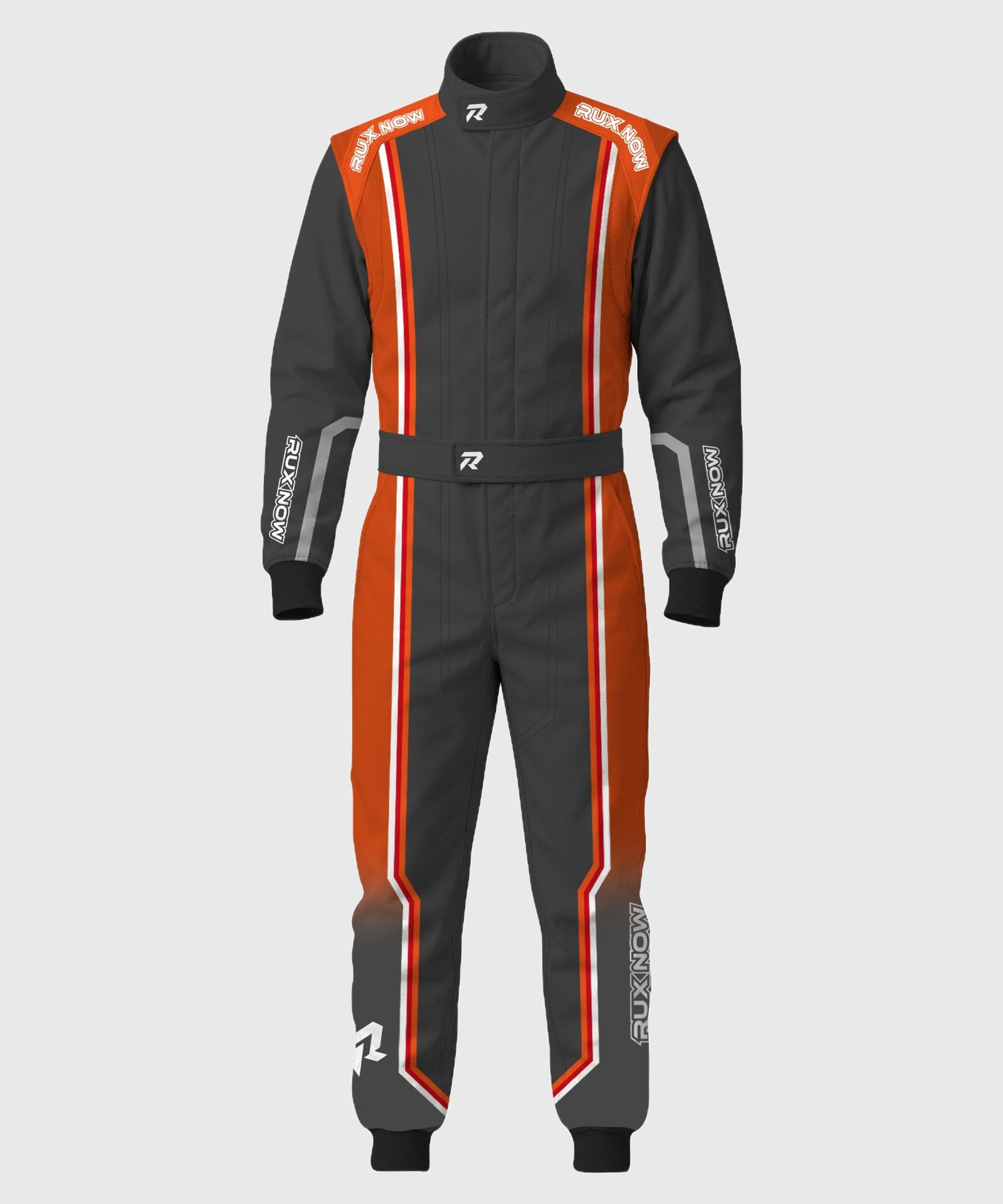 _optimized (12) Rux Level 2 Pro Kart Race Suit - Blaze - Image 1