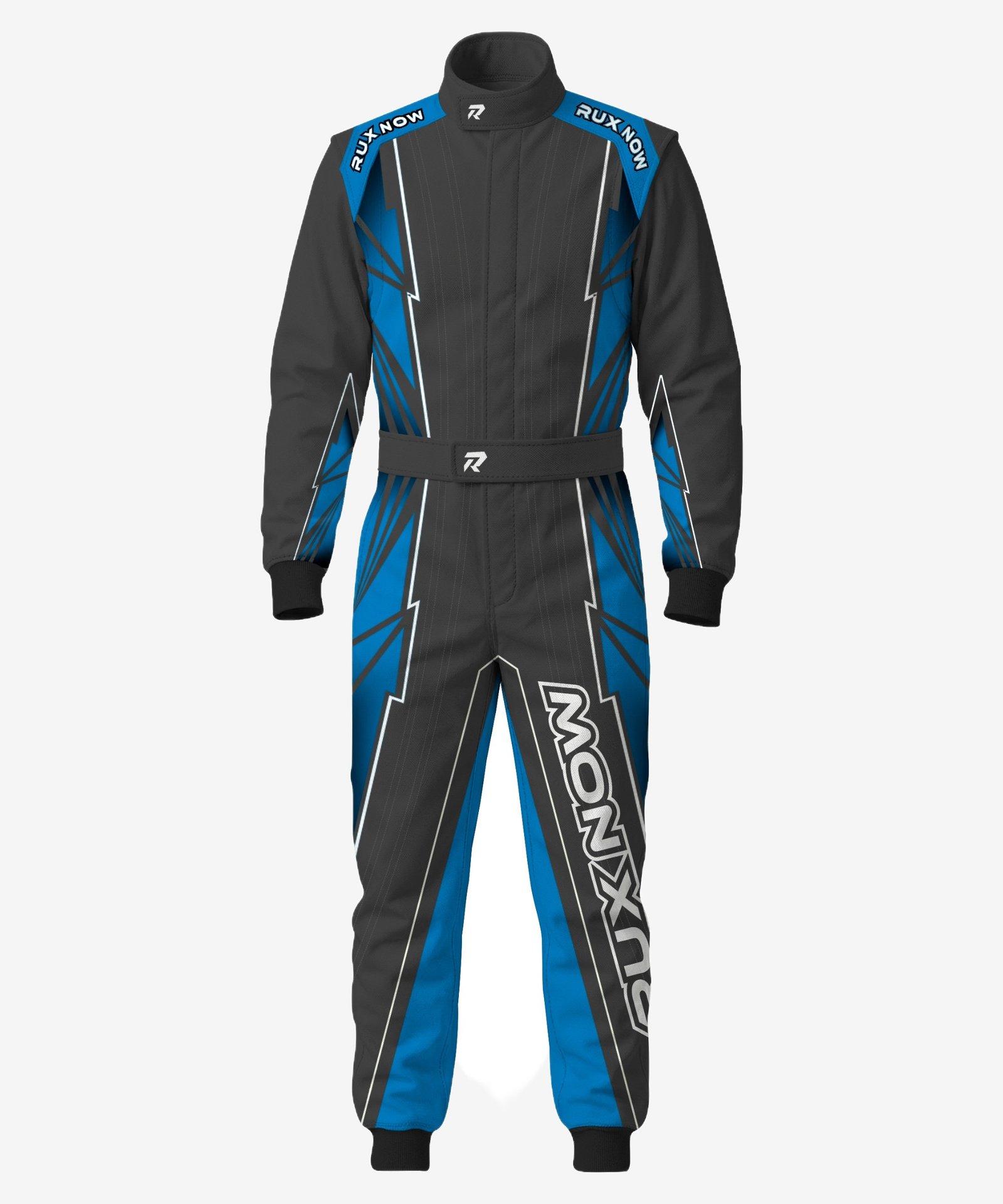 _optimized (17) Podium Pro 3 Karting Suit - Blue - Image 1
